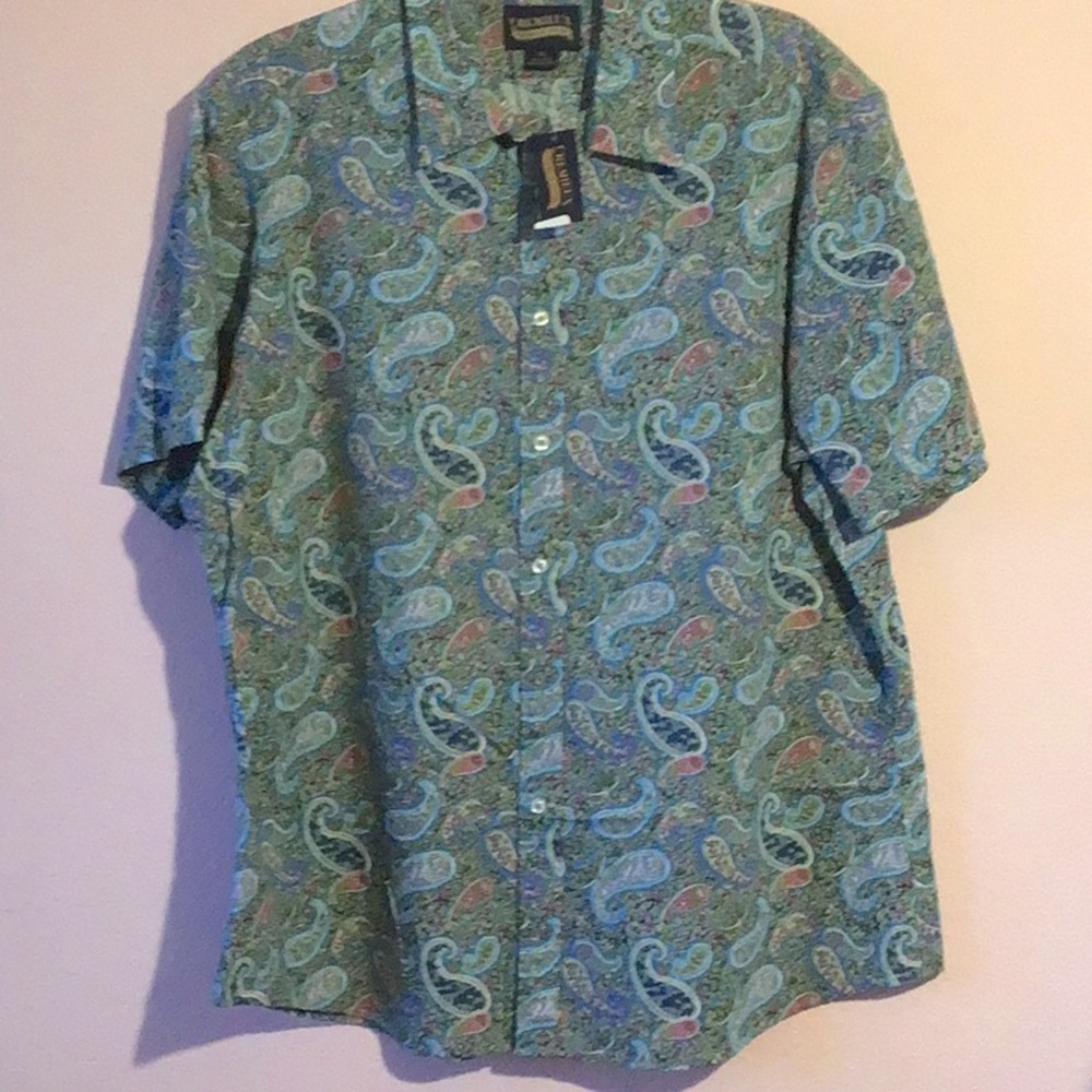 New Cremieux button down shirt stretch sz XXL